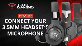 How To Connect 35 mm Gaming Headset Microphone🎧🎙️ [upl. by Naneik]