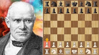 quotGrand Openingquot  Anderssen vs Morphy 1858  GAME 10 [upl. by Bari]