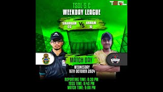 TSDL5 DIVC WEEKDAY LEAGUE Shahram CC Vs Arham XI 16th Oct 2024 [upl. by Stultz100]