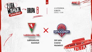 Lublinianka KUL Basketball  GKK Isetia Grodzisk Mazowiecki 2 LM [upl. by Quickman]