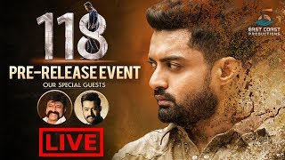 118 Movie Pre Release Event LIVE  Kalyan Ram  Shalini Pandey  Nivetha Thomas [upl. by Ived]