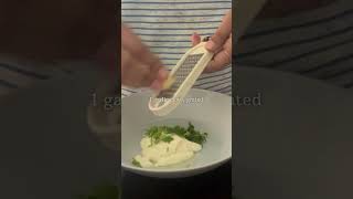 Creamy Cucumber Salad Recipe  Easy and Delicious food salad shorts [upl. by Norman]