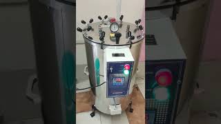 Decontamination by Autoclaving Process  Sterilization Process youtubeshorts biology shortvideo [upl. by Toscano]