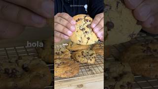 Las mejores galletas de chocolate al estilo Nueva York 🍪  Levian cookies 🗽 receta galletas [upl. by Htepsle]