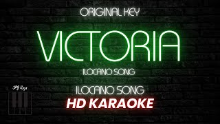 Victoria Ilocano Song Karaoke Original Key JPG Keys [upl. by Rhetta]