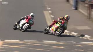 NW200 2024 Supertwin race 1 Cooper vs Hickman [upl. by Eiryt]