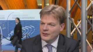 Interview with Pieter Omtzigt Netherlands EPP PACE about the Magnitsky case [upl. by Notned]