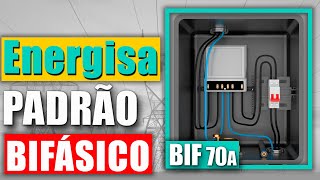 ENERGISA  PADRÃO DE ENTRADA BIFÁSICO INSTALAÇÃO E MONTAGEM COMPLETA [upl. by Ekud]