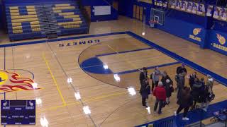 DelavanDarien High vs BrodheadJuda High Varsity Womens Basketball [upl. by Sabec]