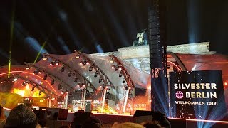 Silvester Brandenburger Tor Berlin 2018  Willkommen 2019 [upl. by Rosalba322]