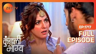 Shaurya Refuses To Marry Shanaya  Kundali Bhagya  Full Ep 1717  Zee TV  11 Dec 2023 [upl. by Yemrej932]