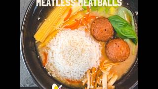 The Meatless Farm amp itsu  AsianInspired Meatless Meatballs at home [upl. by Erb]