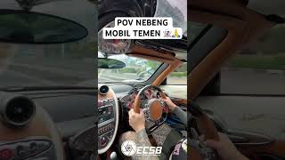 POV NUMPANG MOBIL TEMEN SUNMORI Hypercar Pagani Huayra Roadster Kurota Cooper exoticcarsbandung [upl. by Landahl164]