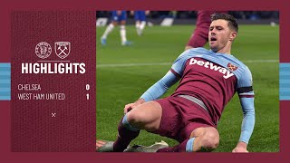 EXTENDED HIGHLIGHTS  CHELSEA 01 WEST HAM UNITED [upl. by Lesab]