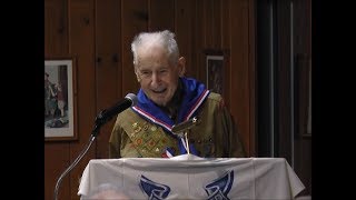 Oldest Eagle Scout Ever Awarded  Eugene Cerniglia [upl. by Panthia552]