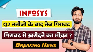 गिरावट मे खरीदने का मौका  Infosys Share News Today • Infosys Share News • Infosys Share [upl. by Eltsyrc456]