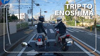 Ninja 400  Trip with friends to Enoshima [upl. by Vinny]