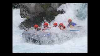 Geoteaming White Water Rafting Team Building Class 4 Waterfa [upl. by Llerroj697]