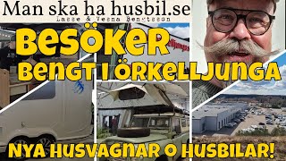 Besöker premiären 24 2022 hos Bengt i Örkelljunga Husbilar husvagnar Escape Vans Tältvagnar [upl. by Steffi402]