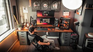 The Dream Desk Setup  Home Workspace amp Gaming Desk 2022 [upl. by Alecia747]