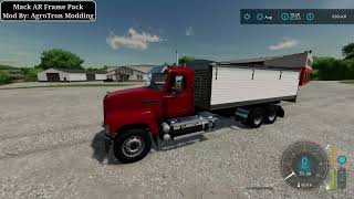 Mack AR Frame Pack  New Mod  Farming Simulator 22 [upl. by Radke]