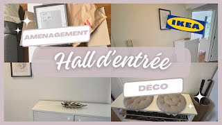 🌟 DÉCO HALL DENTRÉE  INSTALLATION MEUBLE À CHAUSSURES IKEA 🌟 [upl. by Thetisa575]