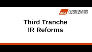 IR reforms third tranche [upl. by Iaria]