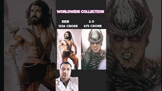 Ram Charan Vs Akshay Kumar worldwide collection ramcharan​ rrr​ leo​ blockbuster​ shorts​ [upl. by Ahsinawt]