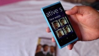 Demo Creative Studio on Nokia Lumia 800 Windows Phone [upl. by Maxantia208]