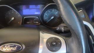 Reset Engine Maintenance Light in Ford without Code Reader or Tools [upl. by Markos]