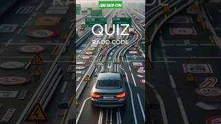 Driving License Quiz Can You Pass This Road Sign Test 🚗❓ shorts quiz education questions [upl. by Armanda]