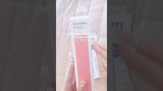 ASMR open torriden cellmazing firming cream with me✨ [upl. by Llereg]