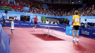 incredible table tennis with mohamad bannout lebanon vs germany [upl. by Angele460]