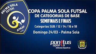 2ª Copa Palma Sola de Futsal Categorias de Base [upl. by Adnah]