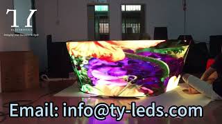 LED funnelshaped display，LED soft modulesledscreendisplay customizedleddisplay fixedleddisplay [upl. by Laing]