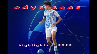 ODYSSEAS  Futsal highlights 2021 22 [upl. by Eilsehc]