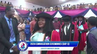 2024 CONVOCATION CEREMONIES DAY 3 [upl. by Silra]