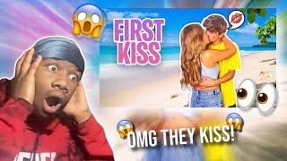 Ayden mekus and Claire rocksmith “First kiss on camera” Do clayden date [upl. by Mirella16]