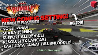 UPDATE CONFIG SETTING RUMBLE RACING AETHERSX2 TERBARU RESOLUSI 2X LANCAR 60 FPS [upl. by Llig]