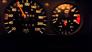 Mercedes 190E 18 0100 kmh [upl. by Coussoule]