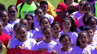 SPECIAL OLYMPICS ft WE ARE THE WORLD cover by Samoa Baptist Academy in American Samoa [upl. by Holmann]