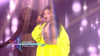 Mabel  Fine Line Live at The Global Awards 2019 [upl. by Naffets]