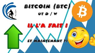 Elliott Wave BTC UT DW IL LA FAIT [upl. by Arel]