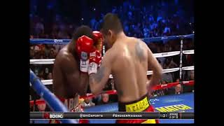 Marcos Maidana Vs Adrien Broner Highlights The Great Beating of Maidana to Broner [upl. by Treblah]