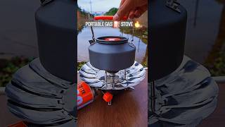 Portable Gas Stove SquareShaped Gas Butane Burner Camping Stove Folding Furnace Stove travelling [upl. by Boynton]