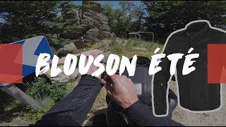 Blouson Été Moto Dainese Air Frame D1 TEX Review 10 [upl. by Ennaeirrac]