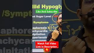 Hypoglycemia nursingeducation hypoglycemia shorts [upl. by Carlton]