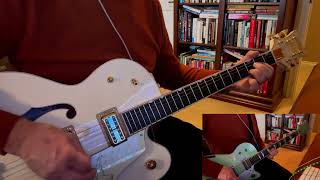 CSNY Neil Young Ohio guitar cover Gretsch White Falcon  Penguin  Fractal Axe FX3 [upl. by Tadeo]