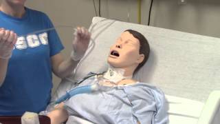 Tracheostomy Suctioning Tutorial [upl. by Tildy]