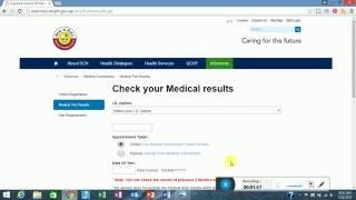 How to check Medical test result in qatar [upl. by Ryon]